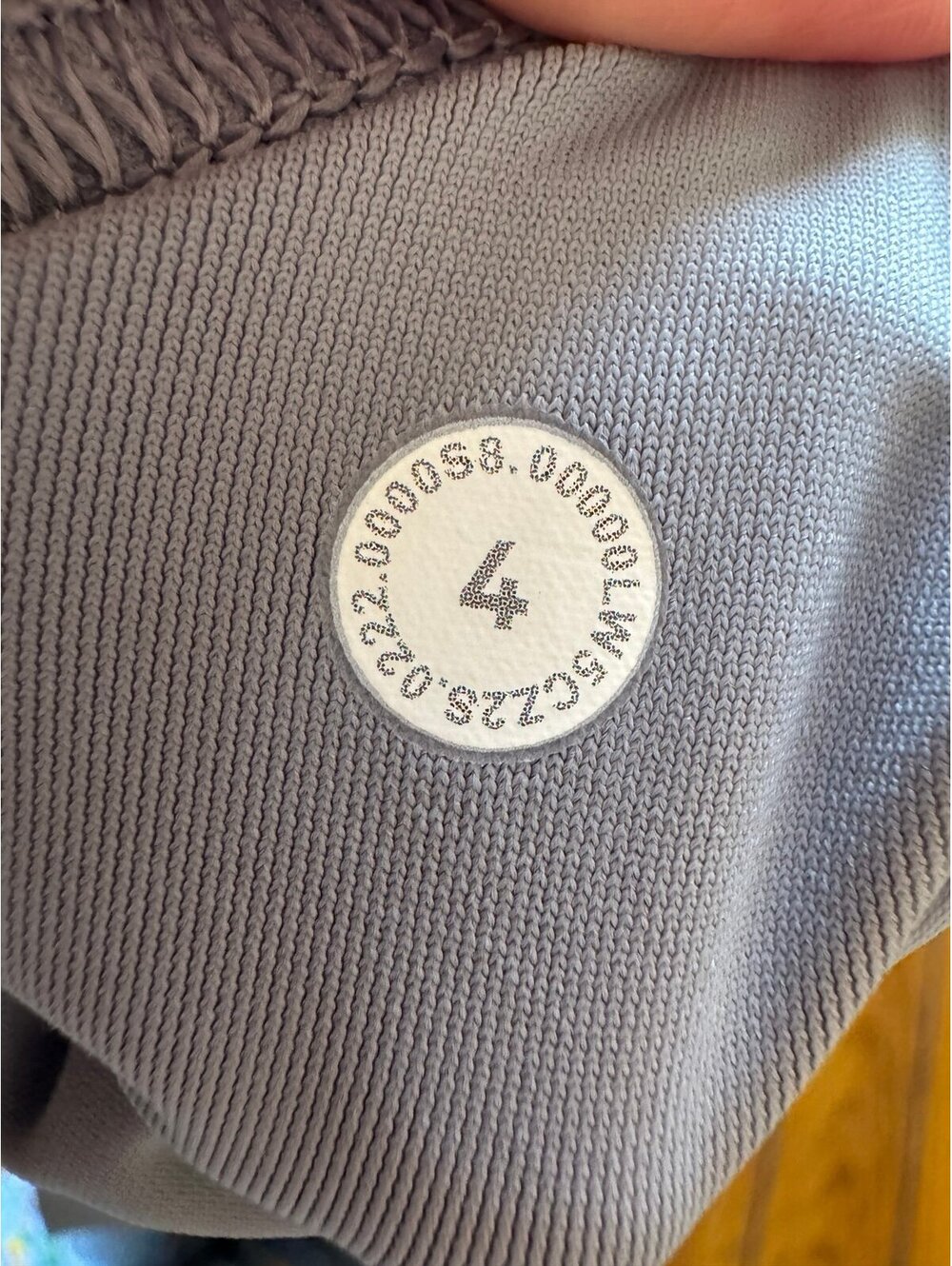 Lululemon SenseKnit High Rise 28” Rhino Grey Size 4 NWT - Picture 7 of 7